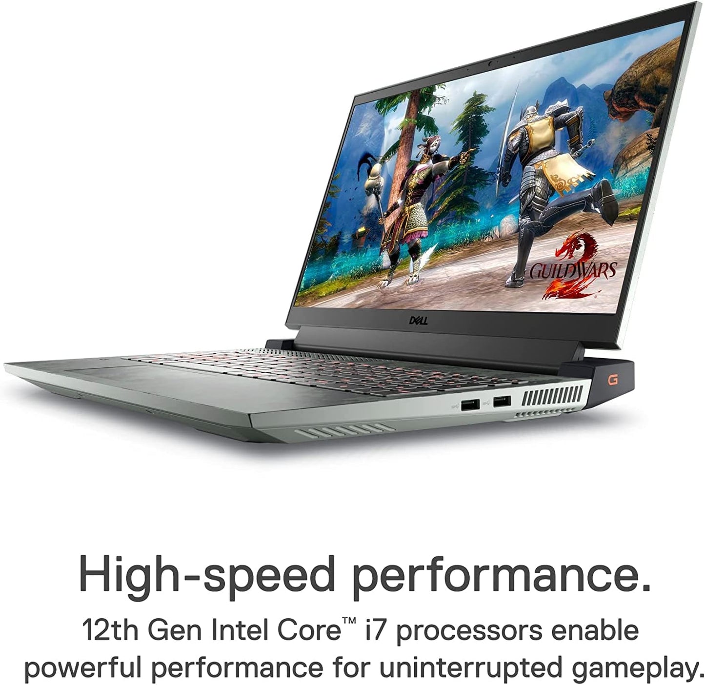 2023 G15 15.6" 120Hz FHD Gaming Laptop 14-Core Intel I7-12700H 32GB DDR5 1TB Nvme SSD NVIDIA Geforce RTX 3060 6GB GDDR6 Thunderbolt4 HDMI2.1 WIFI AX RJ-45 Backlit KB Spector Green Windows 11 Home
