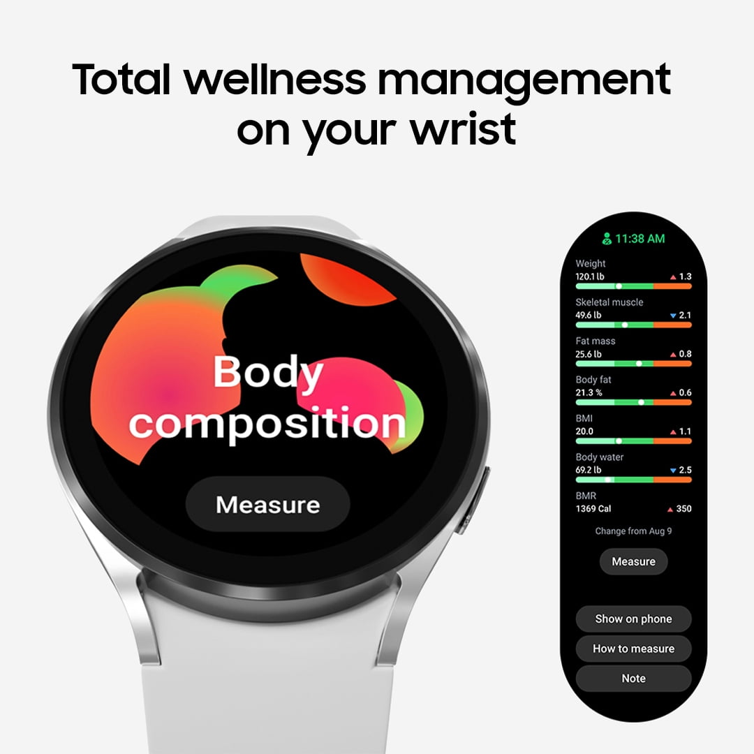 Galaxy Watch4 40Mm Bluetooth and Wifi Smart Watch, Black