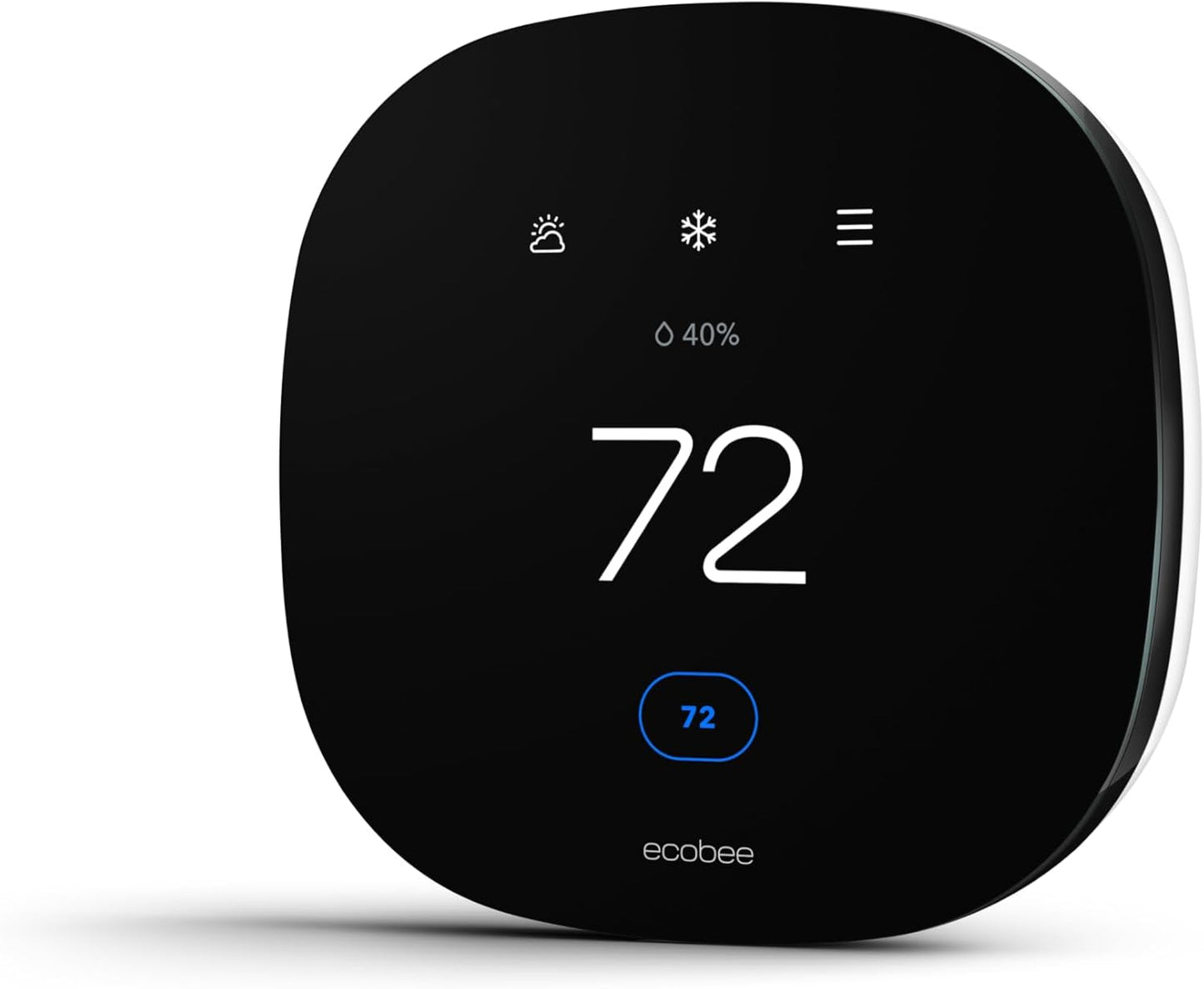 3 Lite Smart Thermostat with Whole Home Sensors Bundle (3 Lite Programmable Wifi Smart Thermostat, Smartsensor 1 Pack, Smartsensor for Doors & Windows 1 Pack) - Smart Home
