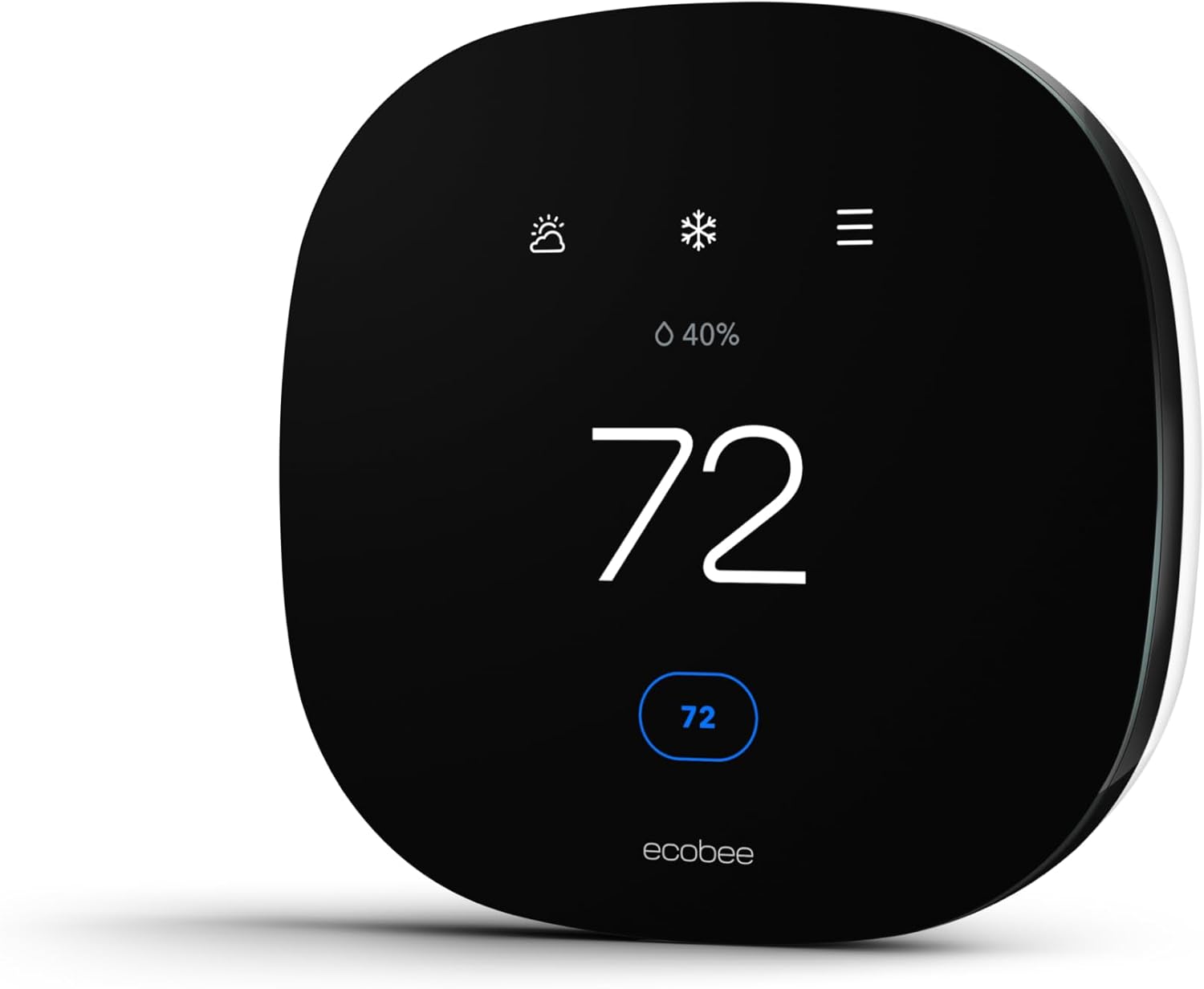 3 Lite Smart Thermostat with Whole Home Sensors Bundle (3 Lite Programmable Wifi Smart Thermostat, Smartsensor 1 Pack, Smartsensor for Doors & Windows 1 Pack) - Smart Home
