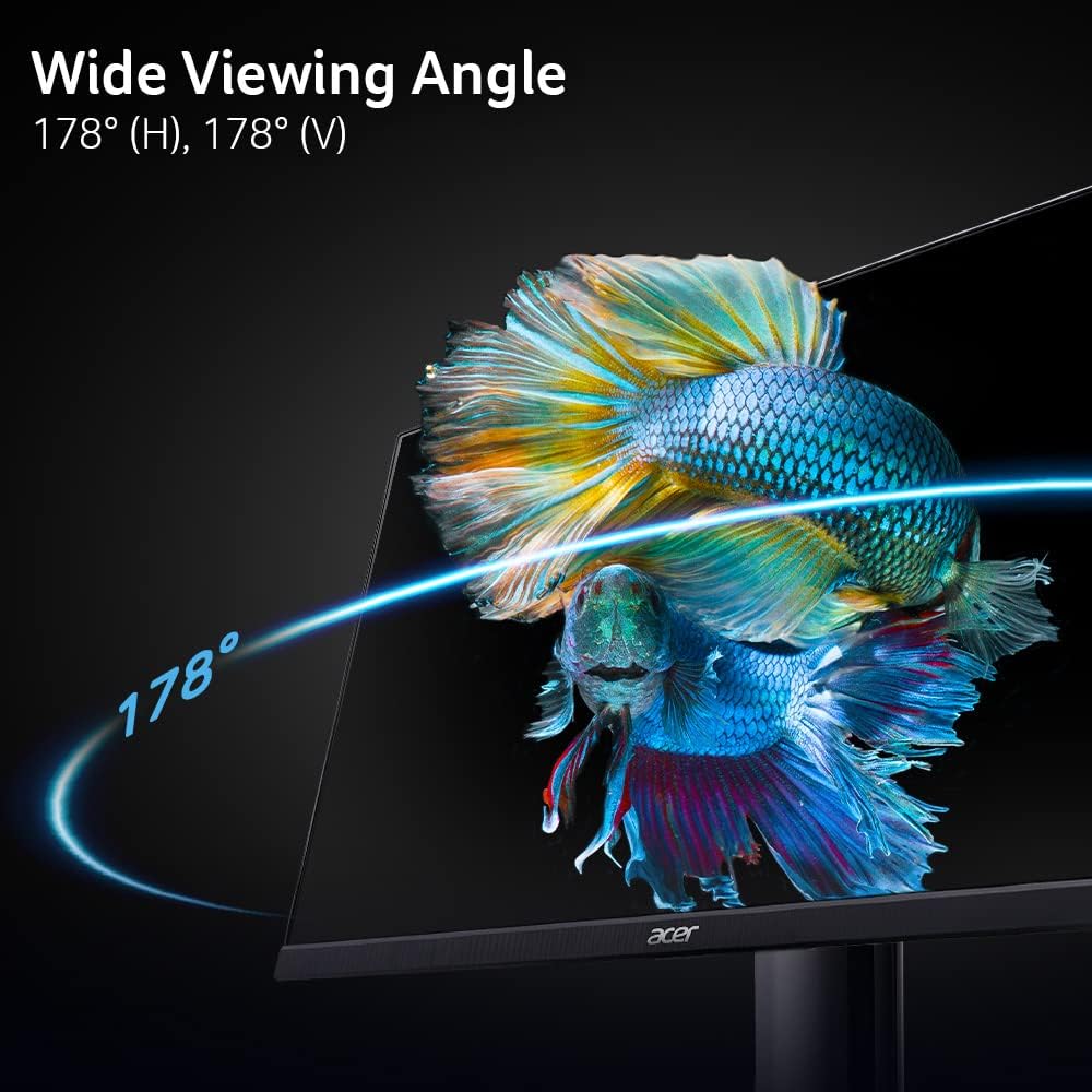 KB272 G0Bi 27" IPS Full HD (1920 X 1080) Gaming Office Monitor | Adaptive-Sync Support (Freesync Compatible) | up to 120Hz Refresh | 1Ms (VRB) | Srgb 99% | Tilt | HDMI & VGA Ports