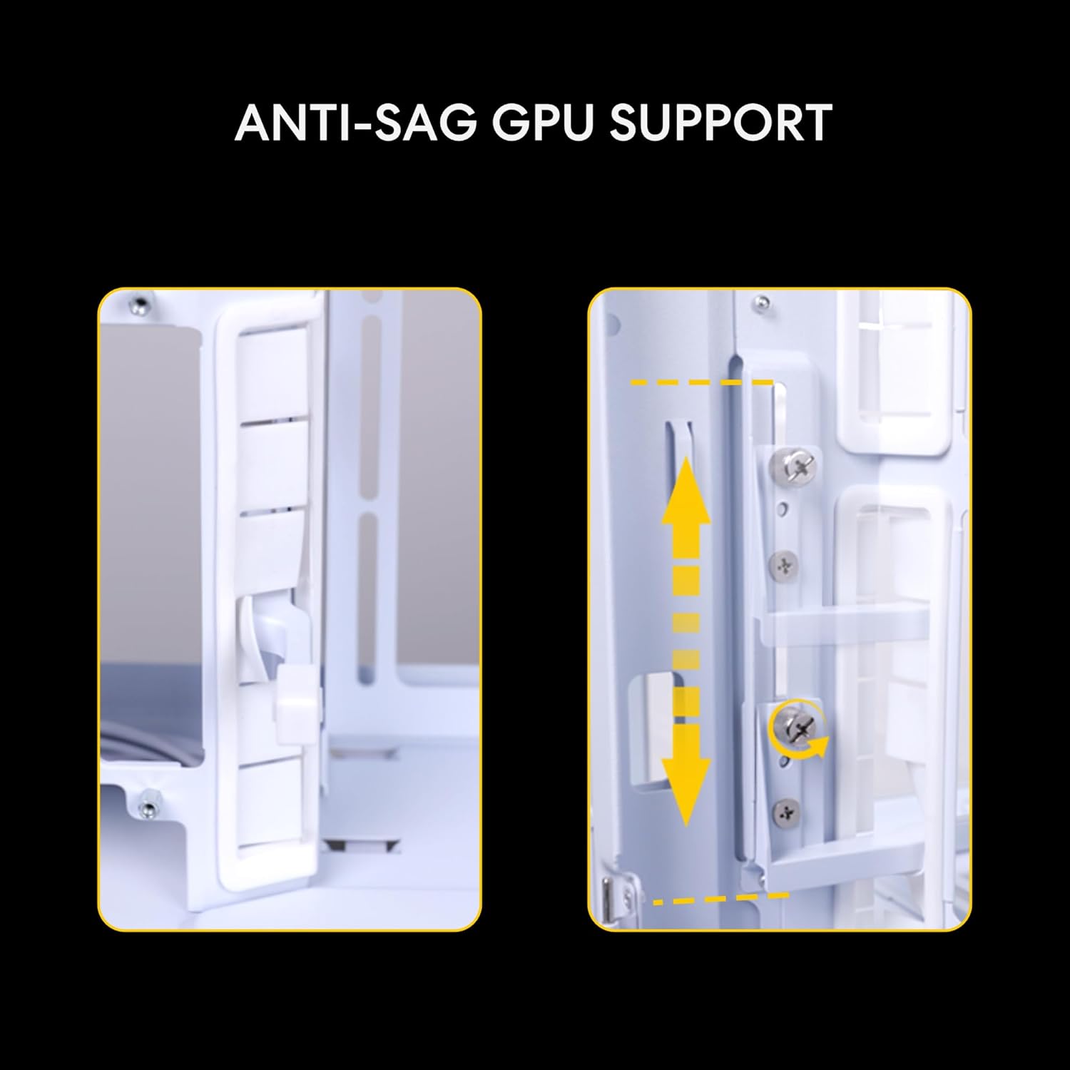 O11 Vision Compact Black-Steel-Tempered Glass ATX Mid Tower Computer Case-Back Connect Support-O11Vpx