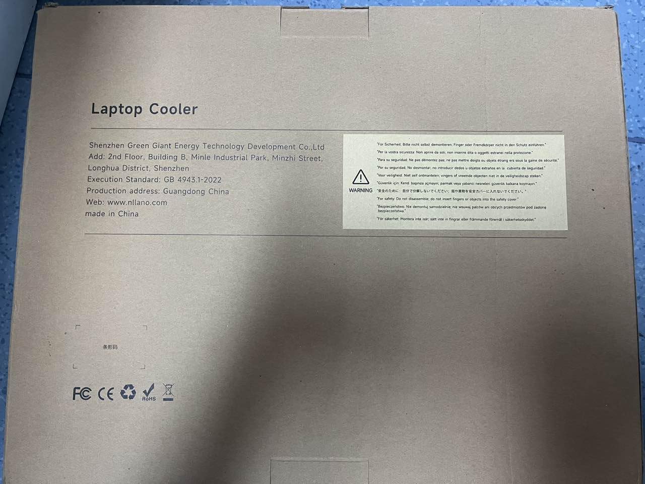 Laptop Cooling Pad, Gaming Laptop Cooler with Powerful Turbo Cooling Fan(5.5Inch Diameter), Infinitely Variable Speed, Touch Control, 3-Port USB A, Sealed Foam for Fast Cooling Laptop 15.6-21In