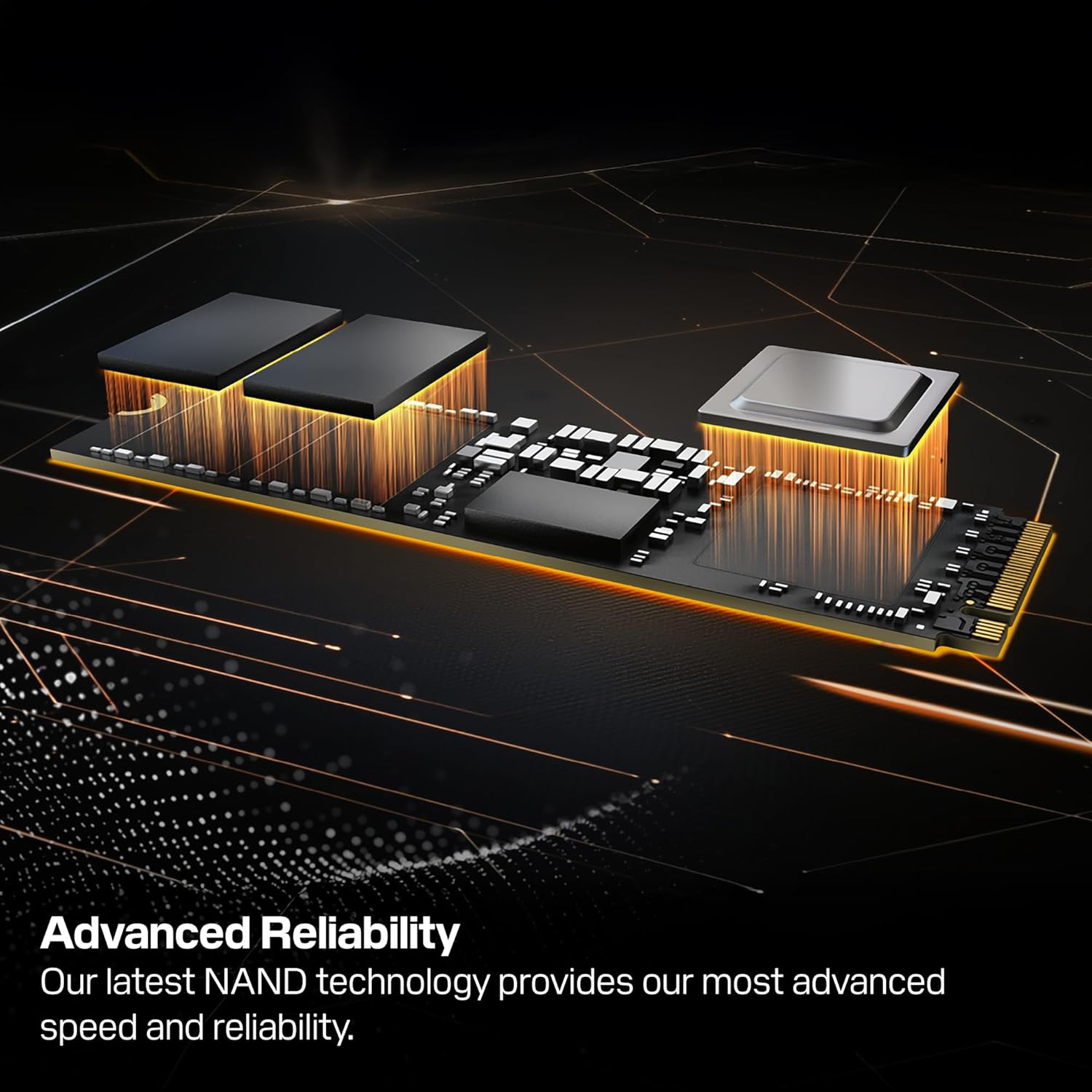 1TB SN8100 Nvme SSD Internal Solid State Drive - Gen 5 Pcie 5.0X4, M.2 2280, Seq. Read Speeds up to 14,900 Mb/S, Best for AI Applications, Gaming, and Video Editing - WDS100T1X0M