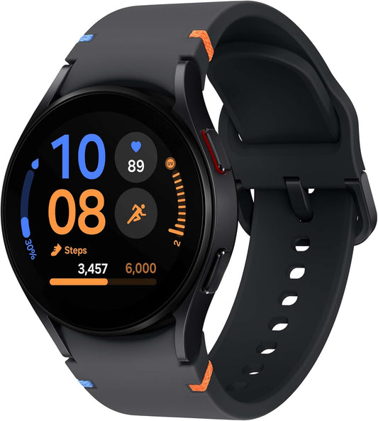 Galaxy Watch FE 40Mm Bluetooth AI Smartwatch W/Fitness Tracking, BIA Sensor, Personalized HR Zones, Heart Rate Tracker, Sleep Monitor, 2024, Black [US Version, 1Yr Manufacturer Warranty]