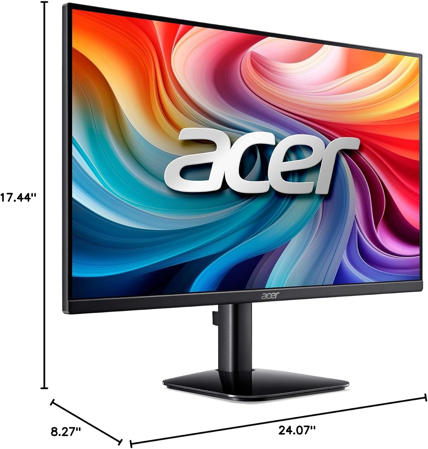 KB272 G0Bi 27" IPS Full HD (1920 X 1080) Gaming Office Monitor | Adaptive-Sync Support (Freesync Compatible) | up to 120Hz Refresh | 1Ms (VRB) | Srgb 99% | Tilt | HDMI & VGA Ports