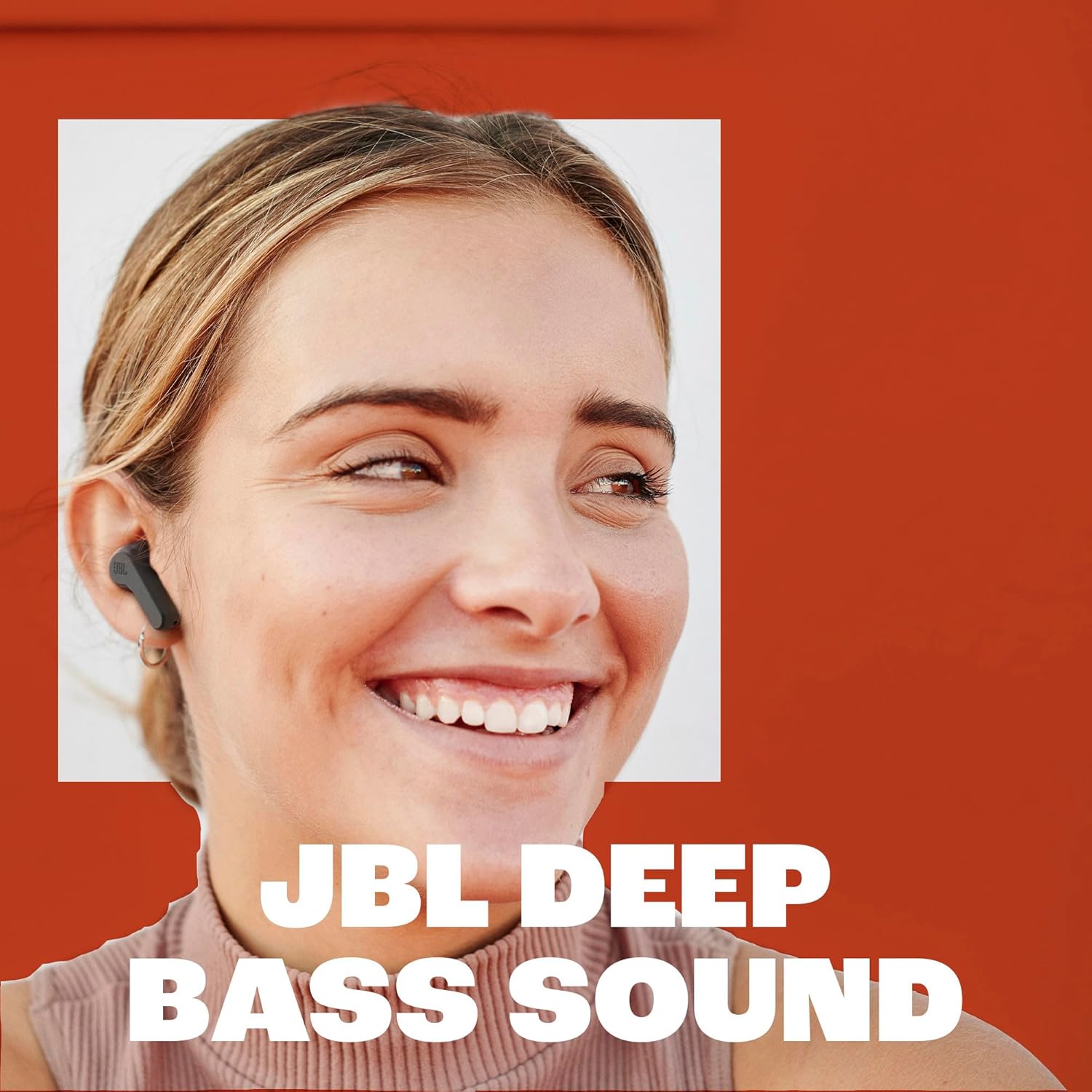 Vibe Beam - True Wireless  Deep Bass Sound Earbuds, Bluetooth 5.2, Water & Dust Resistant, Hands-Free Call with Voiceaware, up to 32 Hours of Battery Life (Black)