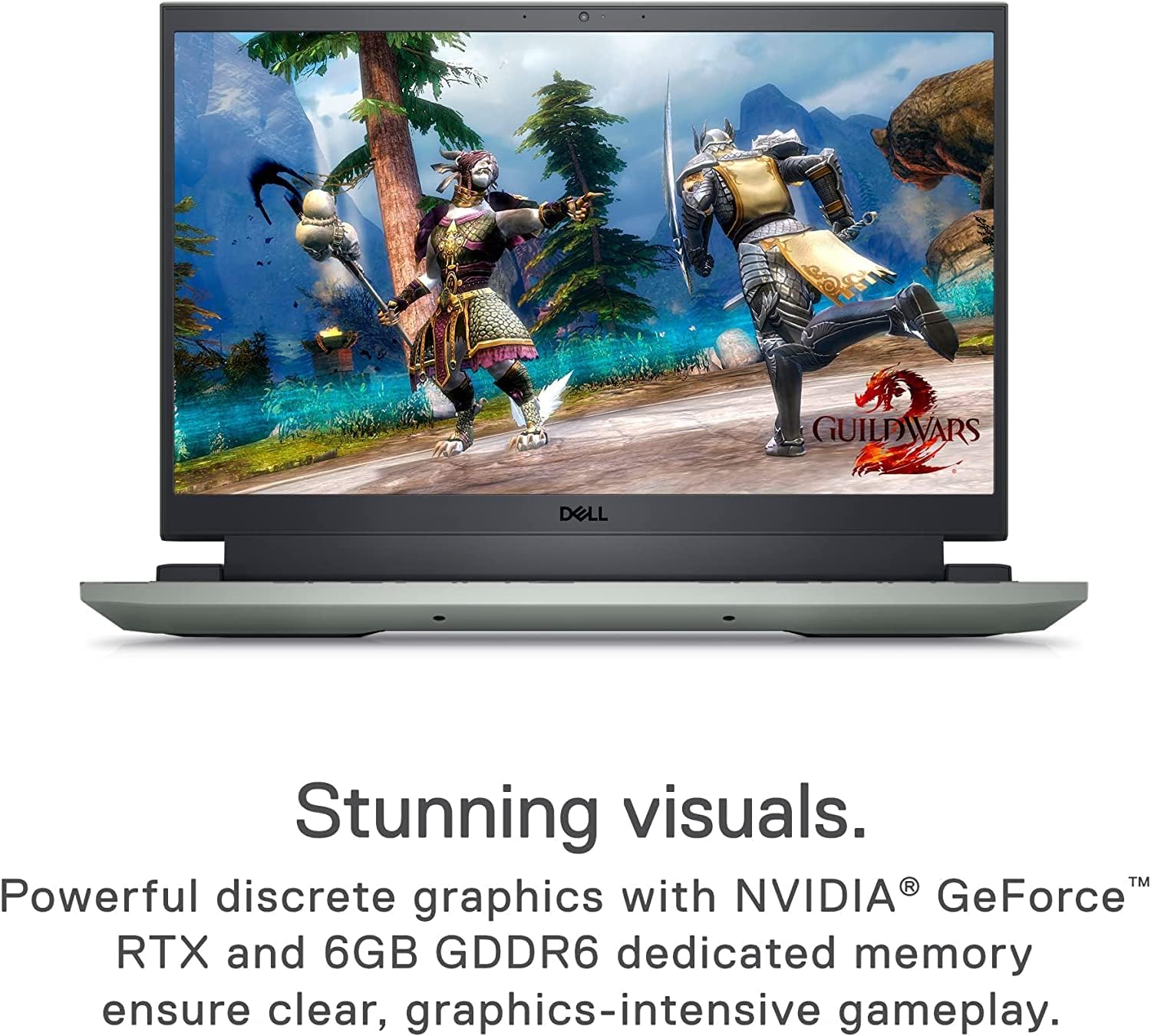 2023  G15 15.6" 120Hz FHD Gaming Laptop 14-Core Intel I7-12700H 32GB DDR5 1TB Nvme SSD NVIDIA Geforce RTX 3060 6GB GDDR6 Thunderbolt4 HDMI2.1 WIFI AX RJ-45 Backlit KB Spector Green Windows 11 Home