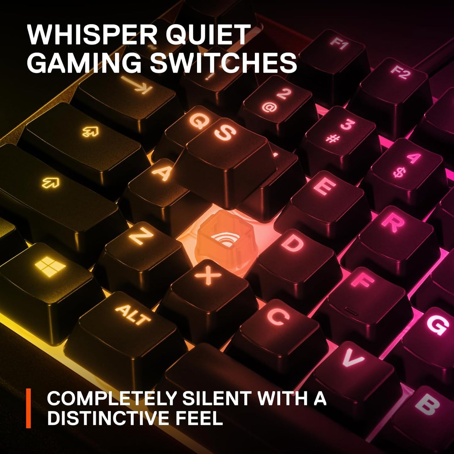Apex 3 TKL RGB Gaming Keyboard – Tenkeyless Compact Form Factor - 8-Zone RGB Illumination – IP32 Water & Dust Resistant – Whisper Quiet Gaming Switch – Gaming Grade Anti-Ghosting,Black