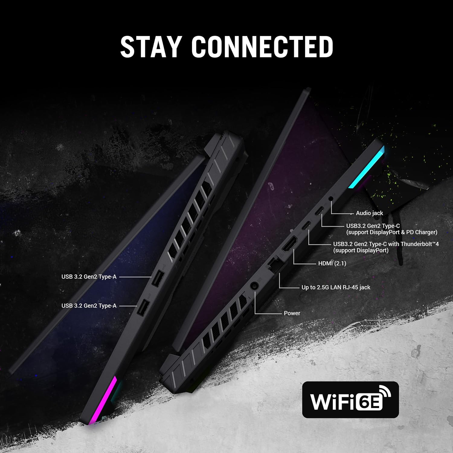 ROG Strix G16 Gaming Laptop, 165Hz Display, NVIDIA® Geforce RTX™ 4060, Intel Core I7-13650Hx, 16GB DDR5, 1TB Pcie Gen4 SSD, Wi-Fi 6E, Windows 11, G614JV-AS74