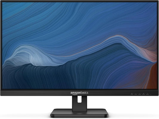 IPS Monitor 75 Hz Powered with AOC Technology FHD 1080P HDMI, Display Port and VGA Input VESA Compatible Built-In Speakers for Office and Home, 27 In, Black