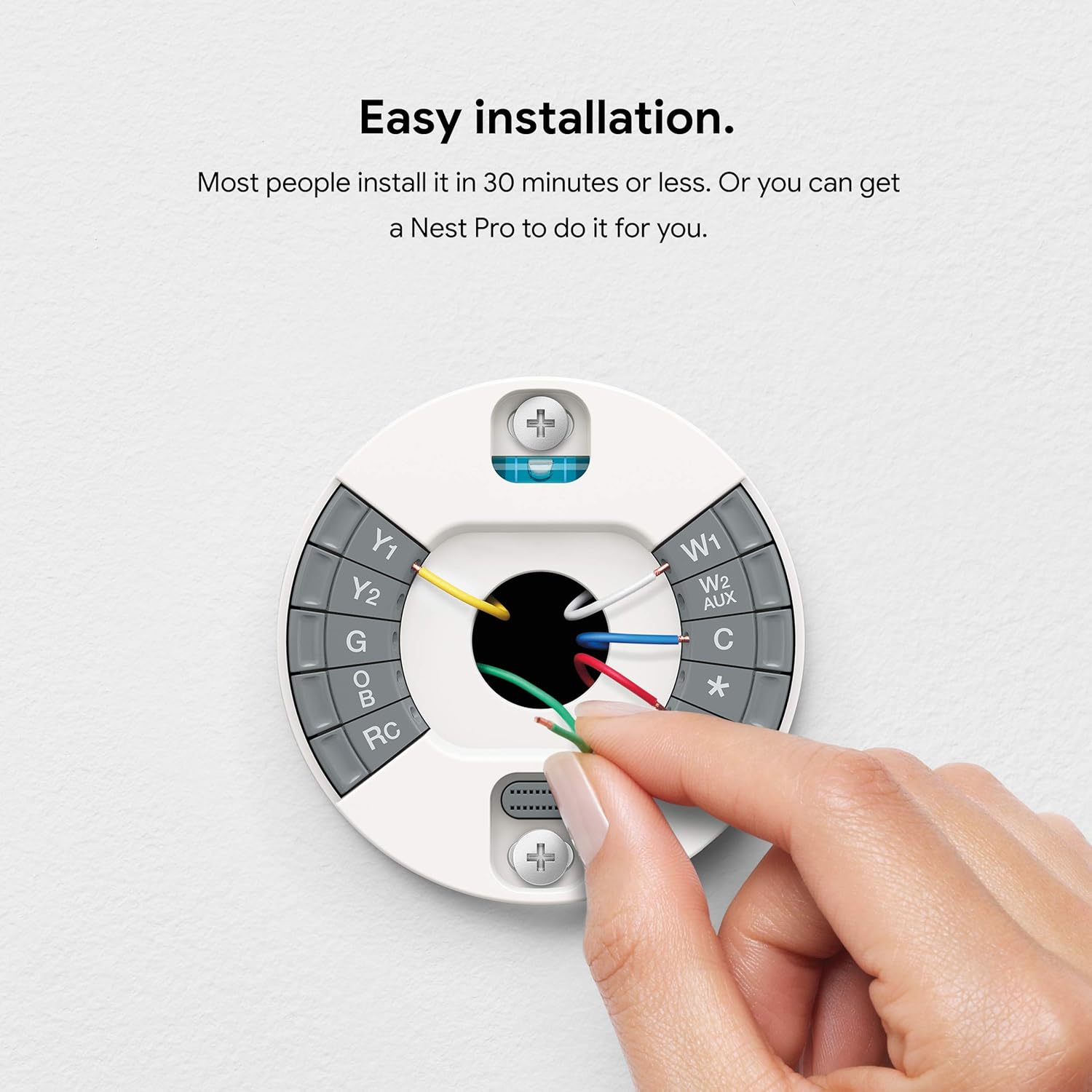 Nest Learning Thermostat - 3Rd Gen (2015) - Programmable Smart Thermostat for Home - Works with Alexa - Stainless Steel