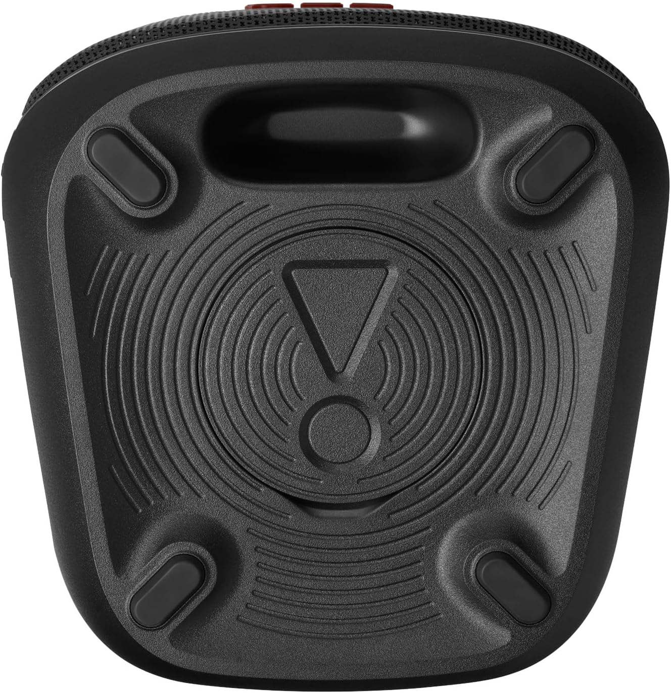 Partybox Club 120 - Portable Party Speaker with Foldable Handle, Powerful  Pro Sound, Futuristic Lightshow, up to 12 Hours of Play Time, Splash Proof, Dual Mic & Guitar Inputs (Black)