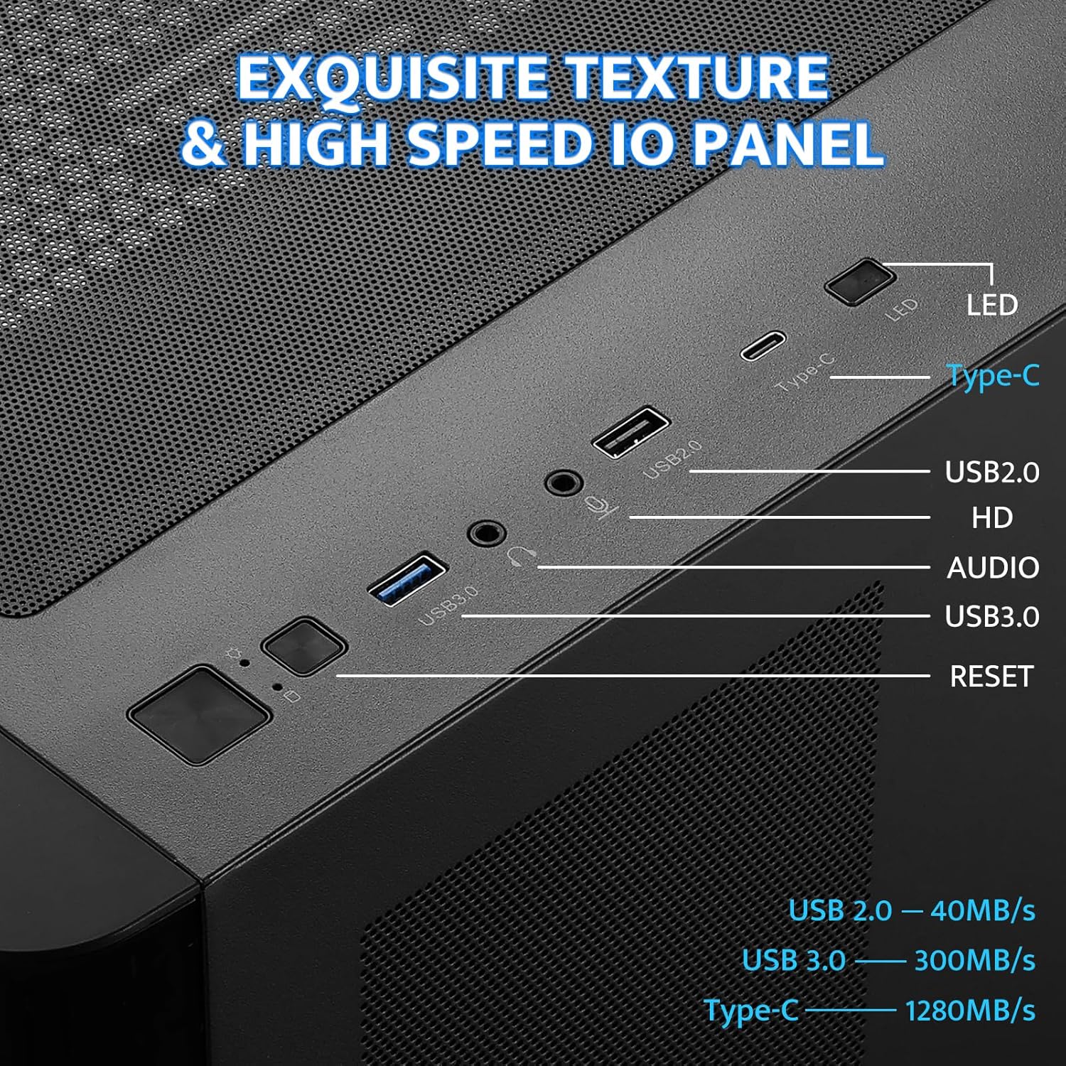 ATX Mid-Tower Gaming PC Case, Back Plug-In BTF Motherboard, with 4 ARGB Fans Computer Case, Full View Curve Glass Dual-Chamber PC Case, Type C Port, Supports Dual 360Mm AIO, Black(Dpw90)