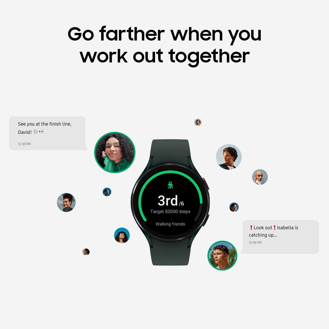 Galaxy Watch4 40Mm Bluetooth and Wifi Smart Watch, Black